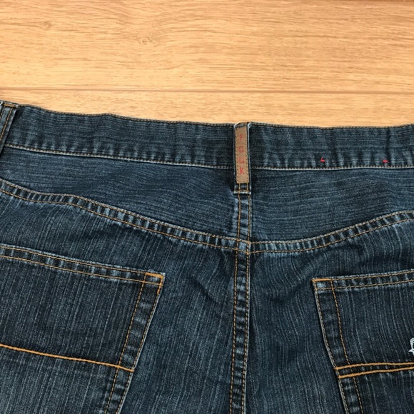 FCUK Jeans Regular Straight Leg Dark Wash Size 38 - Picture 8 of 10